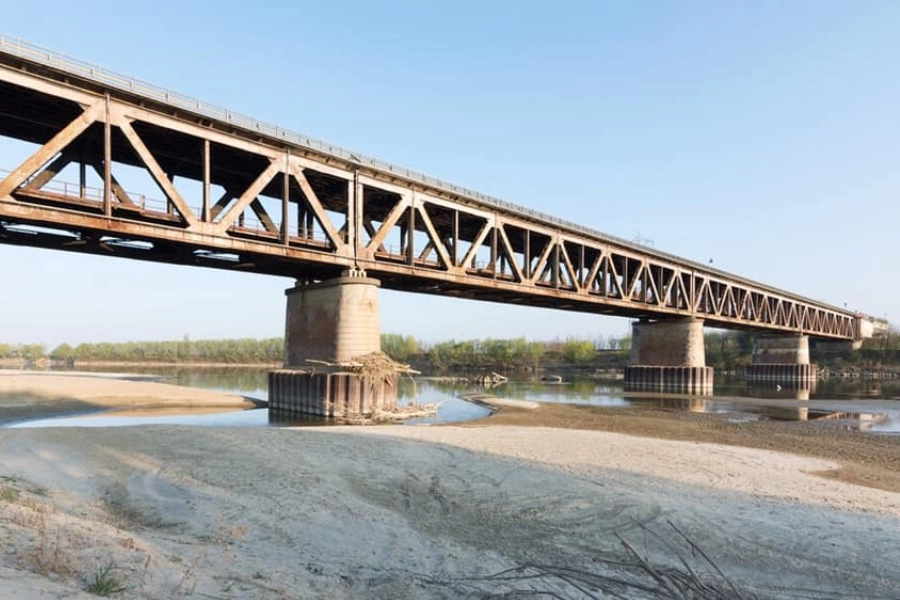 Il ponte storico di Bressana Bottarone, è stato aperto nel 1867