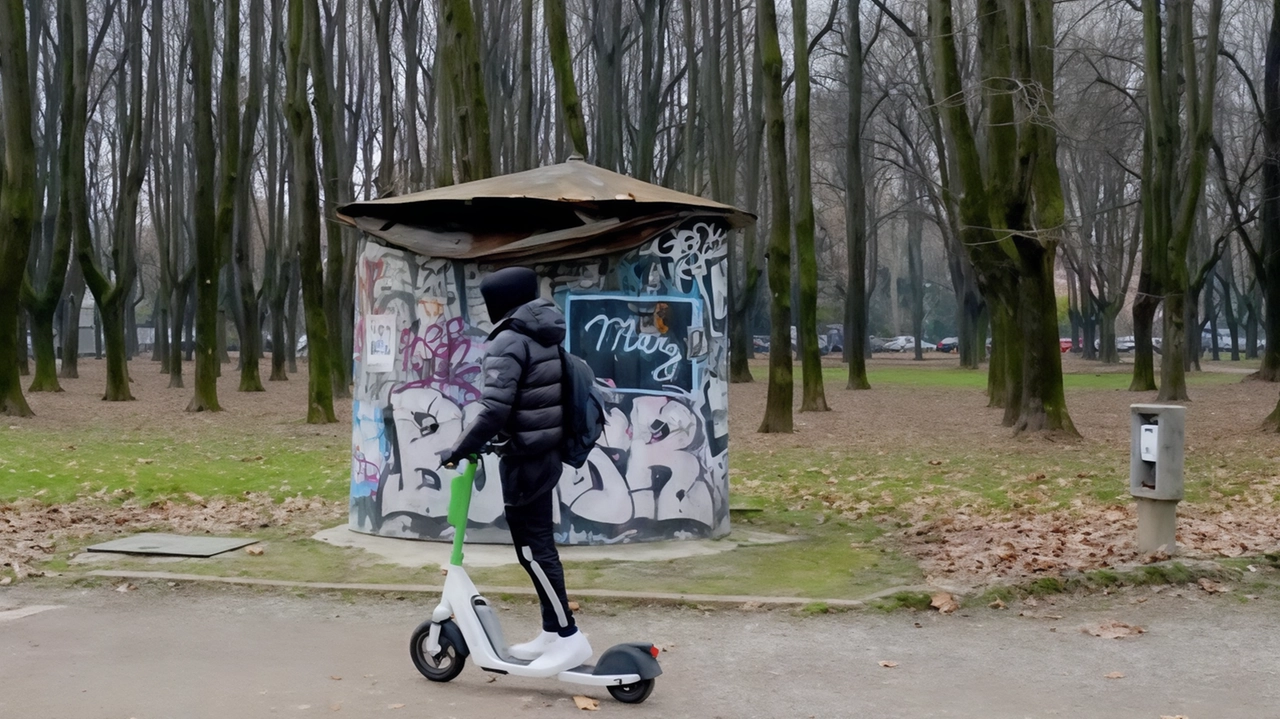 Il chiosco ai Boschetti Reali è in una situazione di completo abbandono e degrado Il chiosco ai Boschetti Reali è in una situazione di completo abbandono e degrado