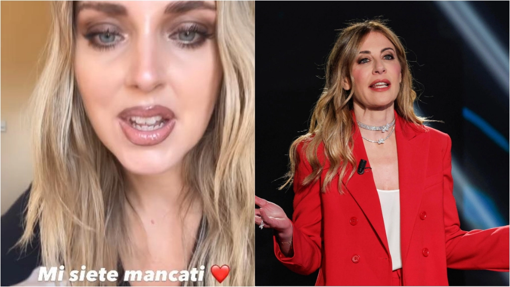Chiara Ferragni in una recente story (da Instagram @chiaraferragni) e Francesca Fagnani, presentatrice di "Belve" Chiara Ferragni in una recente story (da Instagram @chiaraferragni) e Francesca Fagnani, presentatrice di "Belve"
