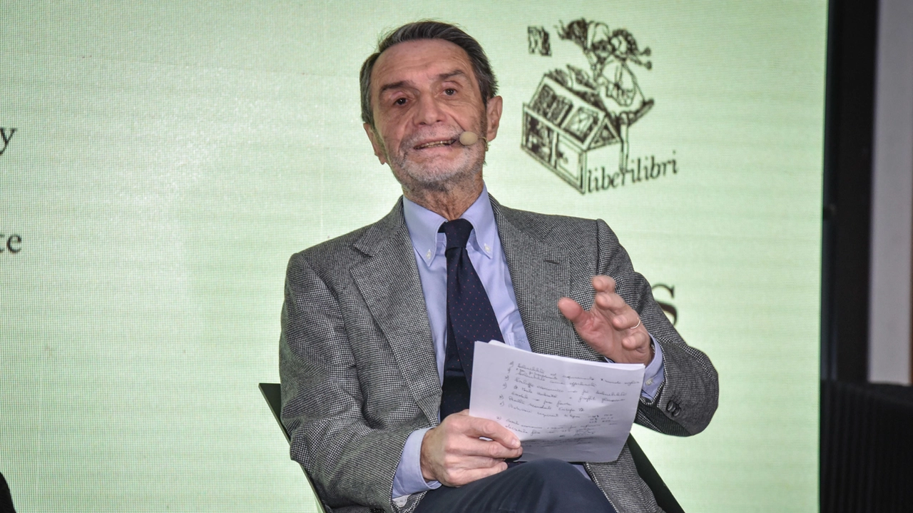 Il presidente della Regione Lombardia, il leghista Attilio Fontana, 72 anni Il presidente della Regione Lombardia, il leghista Attilio Fontana, 72 anni