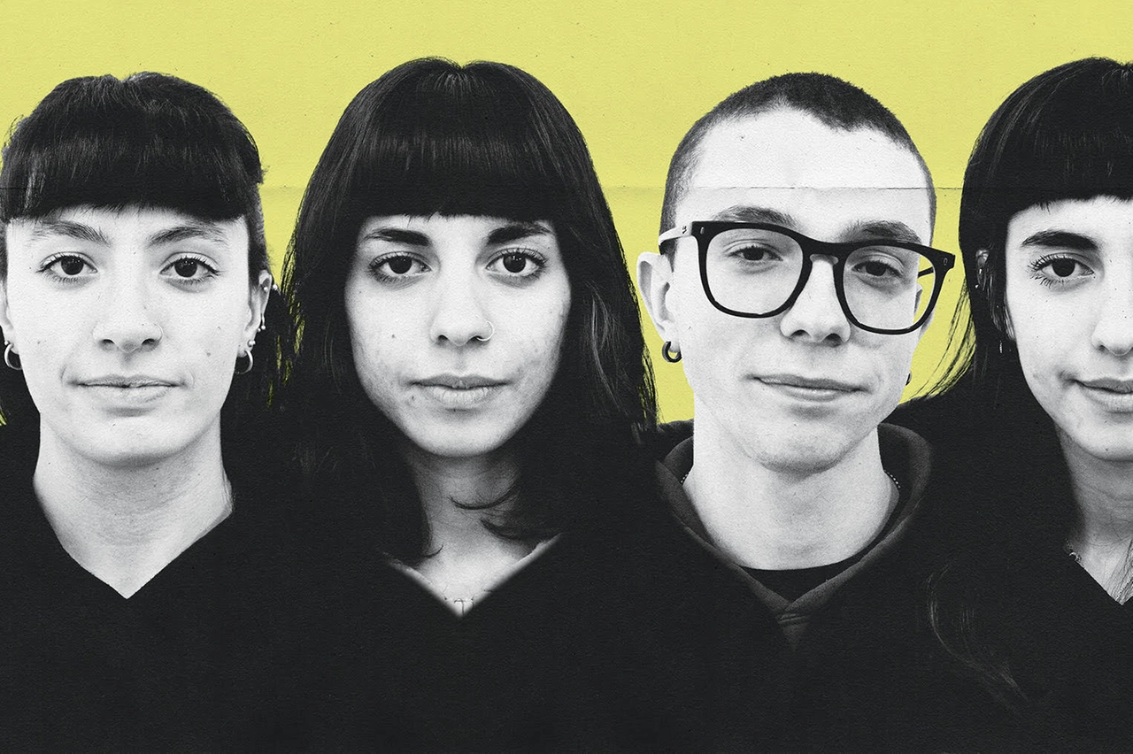 Un'altra immagine dei the Useless 4: fra le loro esibizioni, i live alle ultime due edizioni del Punk Rock Raduno
