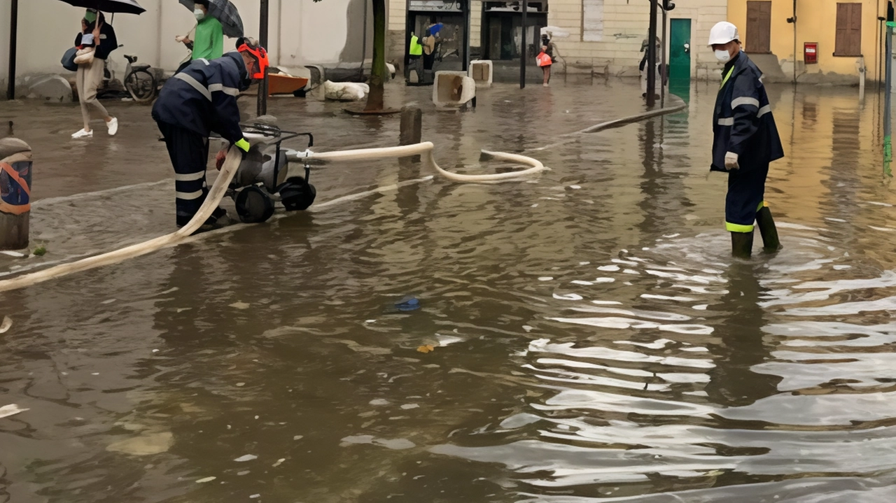 Cambiamento climatico, la mappa del rischio in provincia di Città Metropolitana. "Una giornata di pioggia estiva sul territorio oggi...