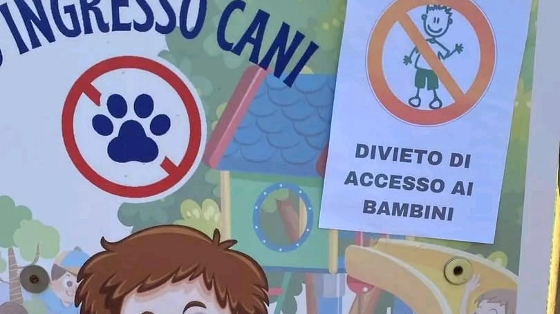 I volantini sono stati rimossi dal comitato di Santa Valeria che ha segnalato il caso al sindaco Alberto Rossi I volantini sono stati rimossi dal comitato di Santa Valeria che ha segnalato il caso al sindaco Alberto Rossi