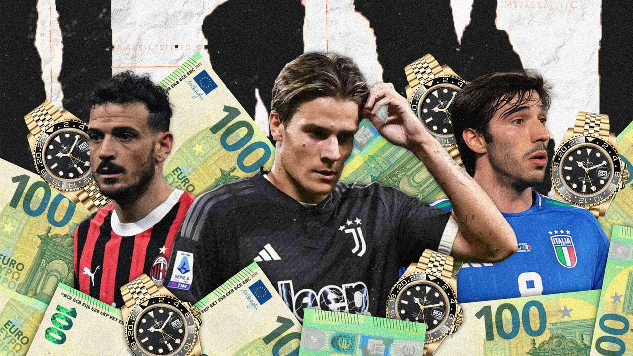 I calciatori Alessandro Florenzi, Nicolò Fagioli e Sandro Tonali, coinvolti nel presunto giro di scommesse illegali I calciatori Alessandro Florenzi, Nicolò Fagioli e Sandro Tonali, coinvolti nel presunto giro di scommesse illegali