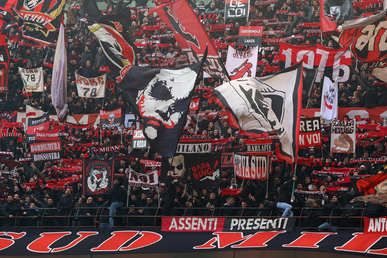 La Curva Sud a San Siro