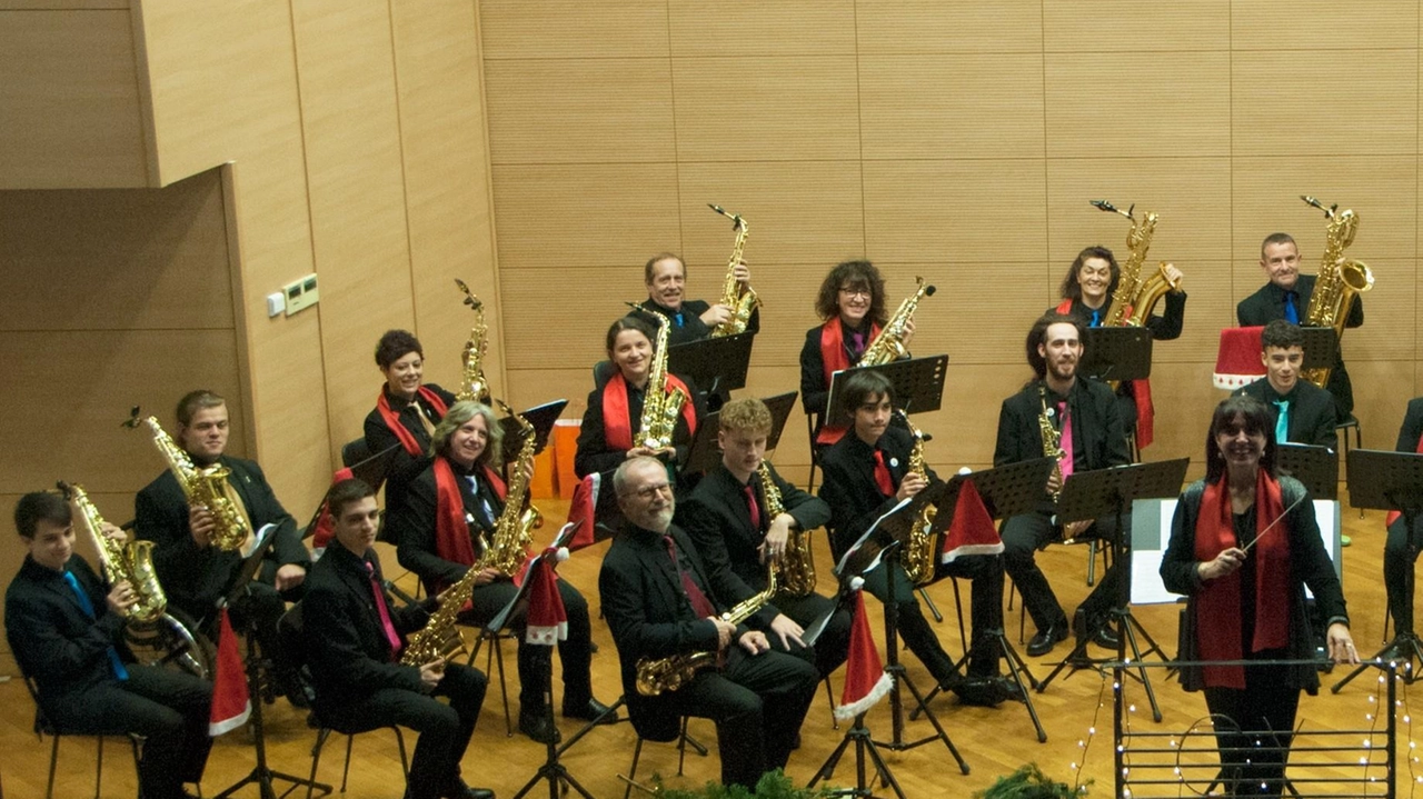 Un concerto di Natale per concludere i festeggiamenti dei vent’anni dalla fondazione dell’Ensemble de Saxophones di Varese. Si svolgerà domenica... Un concerto di Natale per concludere i festeggiamenti dei vent’anni dalla fondazione dell’Ensemble de Saxophones di Varese. Si svolgerà domenica...