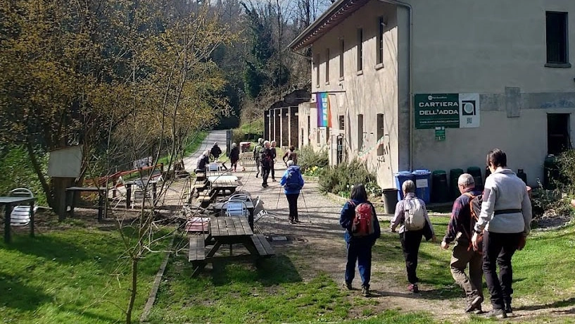 Paderno d'Adda, una frana impedisce da mesi di raggiungere lo Stallazzo Paderno d'Adda, una frana impedisce da mesi di raggiungere lo Stallazzo