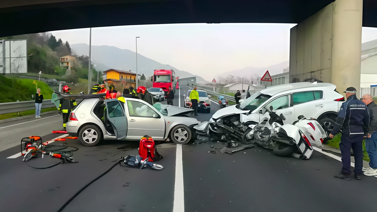 Due gravi incidenti ieri pomeriggio nell’arco di un’ora e mezza hanno messo in ginocchio la circolazione lungo la statale 671...