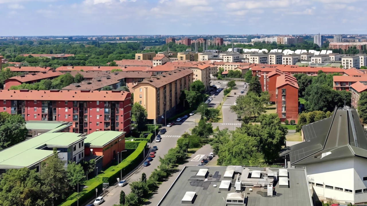 A sinistra il quartiere Chiesa Rossa in cui il Comune prevede di ristrutturare una serie di case popolari attualmente sfitte A sinistra il quartiere Chiesa Rossa in cui il Comune prevede di ristrutturare una serie di case popolari attualmente sfitte