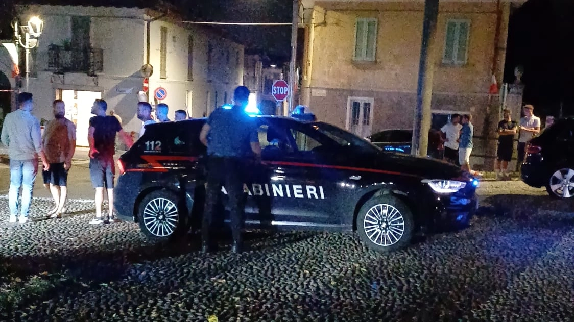 L'intervento dei carabinieri L'intervento dei carabinieri