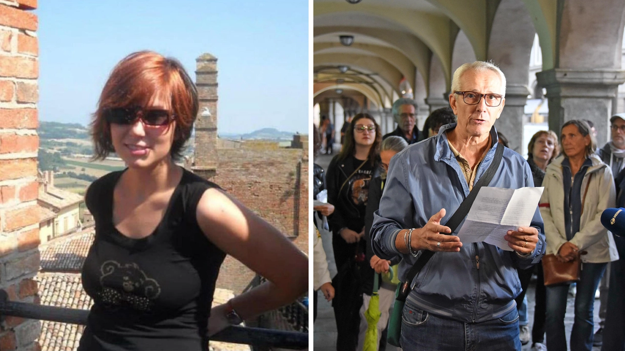 Ernesto Verzeni, zio di Sharon, al presidio di Bergamo: “Basta femminicidi”