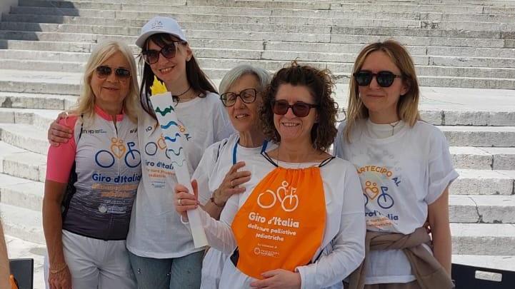 Cure palliative pediatriche. La pedalata informativa con la Fondazione Maruzza Cure palliative pediatriche. La pedalata informativa con la Fondazione Maruzza