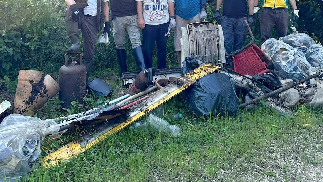 sentinelle del parco agricolo sud ripulito il bosco dei 100 passi