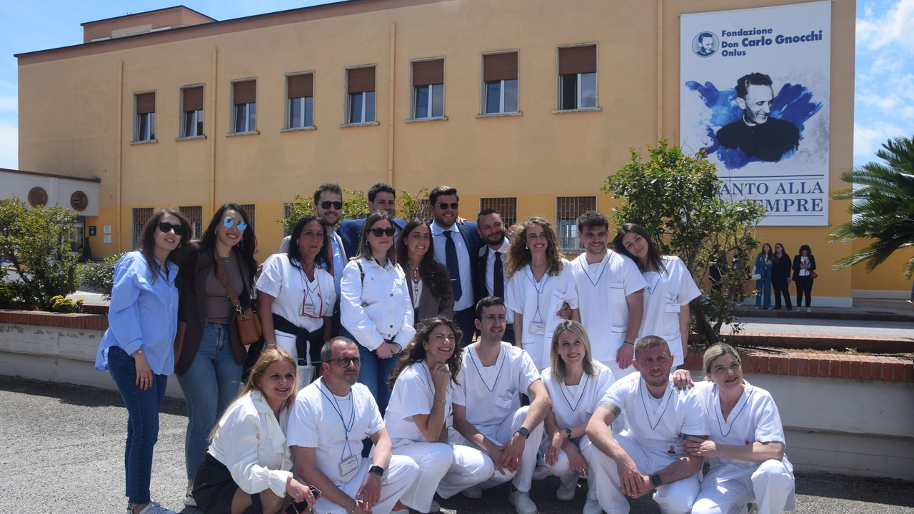 L’inaugurazione della nuova palazzina dedicata alla ricerca e alla riabilitazione L’inaugurazione della nuova palazzina dedicata alla ricerca e alla riabilitazione
