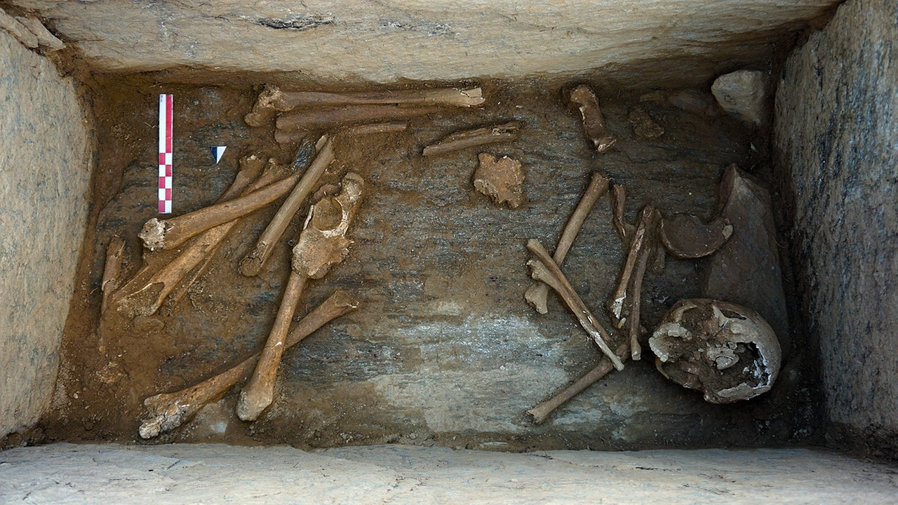 Spunta una tomba di migliaia di anni fa (foto di repertorio) Spunta una tomba di migliaia di anni fa (foto di repertorio)