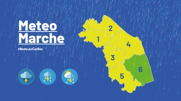 Temporali forti e vento di burrasca nelle Marche, nuova allerta meteo: quando e le zone più colpite