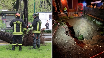 Temporali e trombe d’aria in Lombardia, quando finirà il maltempo e cosa ci aspetta per Pasquetta