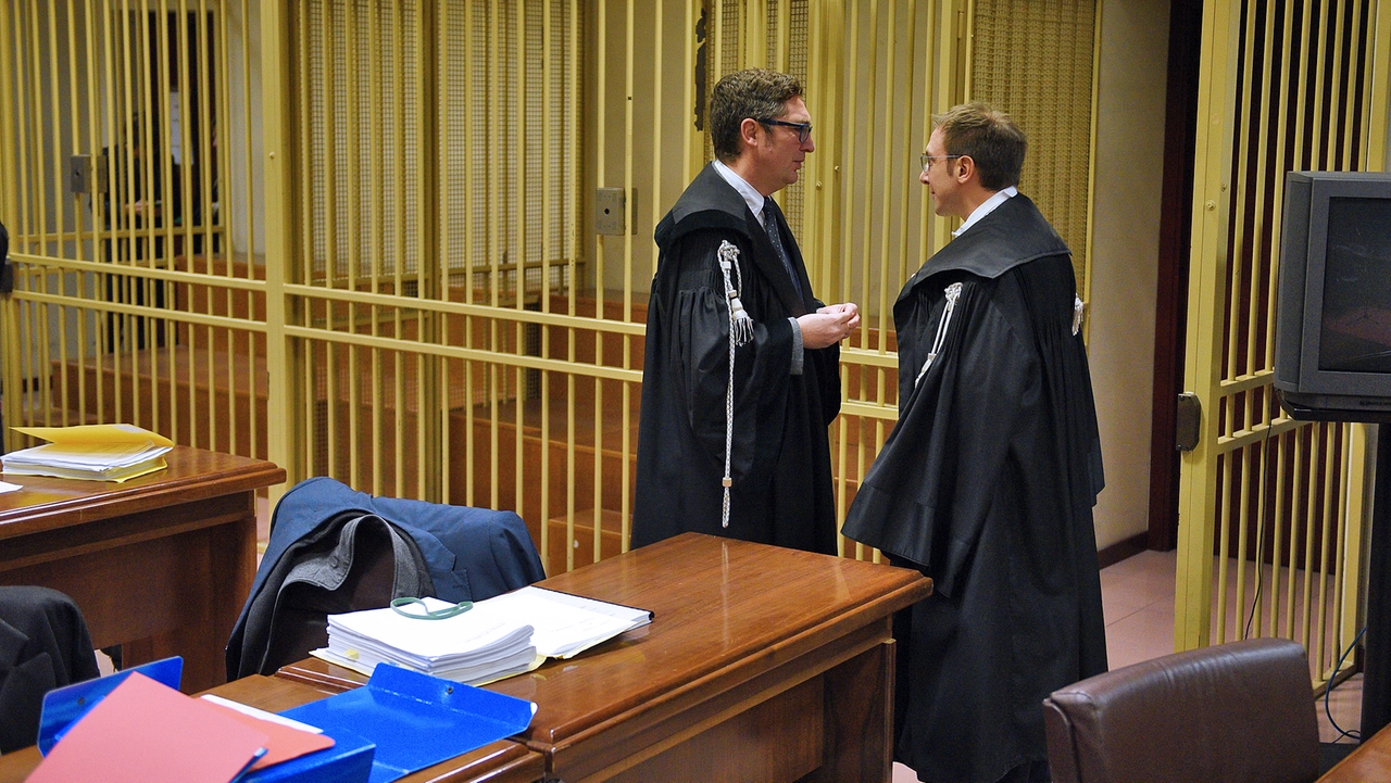 Un'aula di tribunale (Archivio)