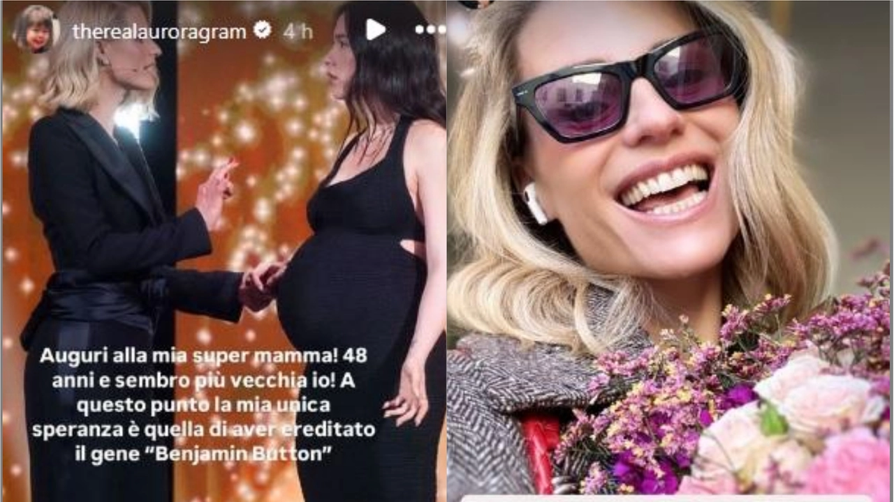 La storia di Aurora Ramazzotti con gli auguri per mamma Michelle e la foto della conduttrice: "Grazie a tutti per l'affetto" (Instagram @therealauroragram e @therealhunzigram) La storia di Aurora Ramazzotti con gli auguri per mamma Michelle e la foto della conduttrice: "Grazie a tutti per l'affetto" (Instagram @therealauroragram e @therealhunzigram)