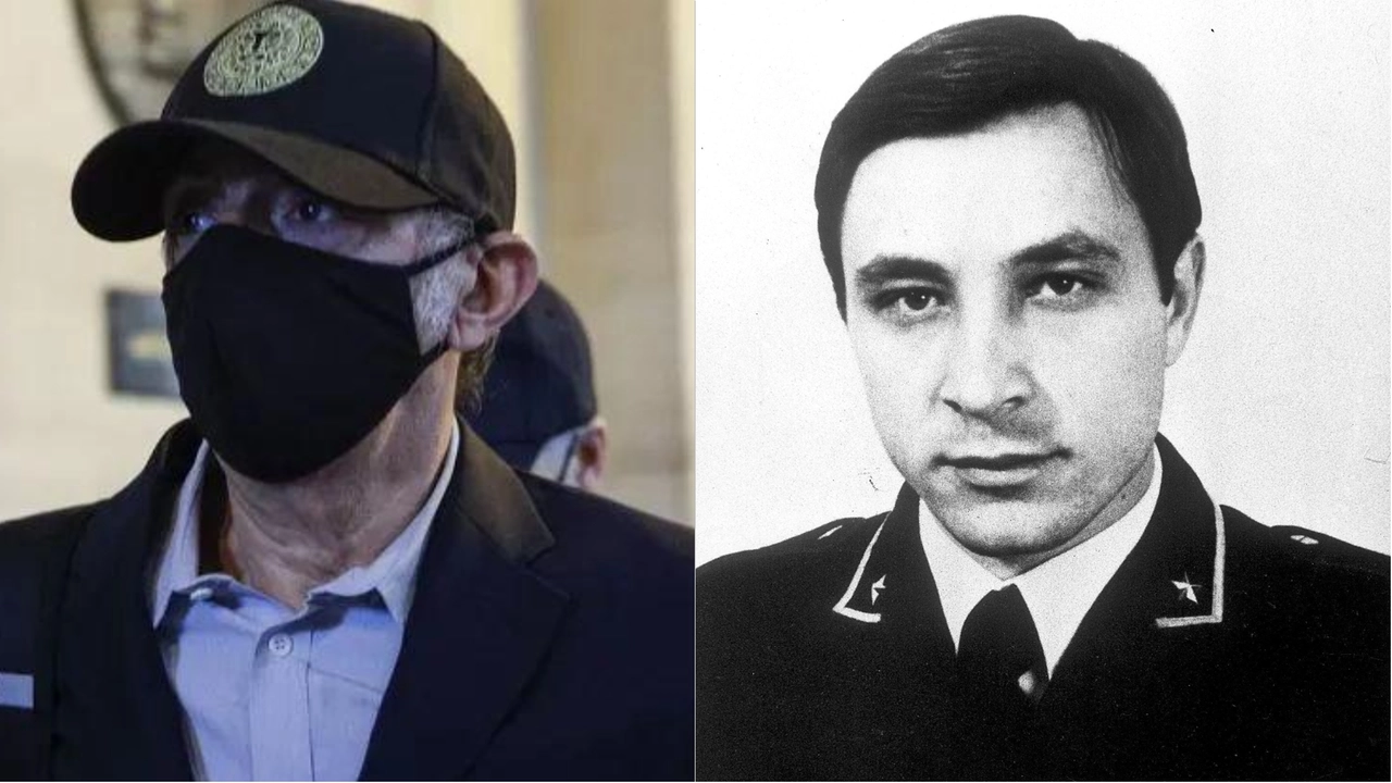 Raffaele Ventura oggi (a sinistra), Antonio Custra, l'agente ucciso in via De Amicis a Milano (a destra)