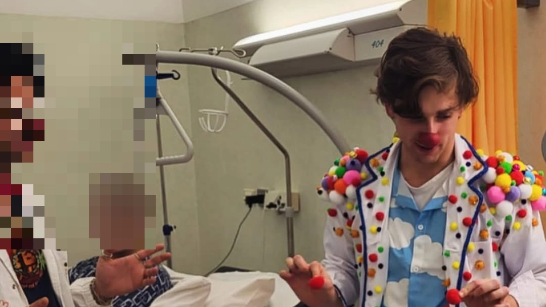 Filippo Bonacchi in ospedale