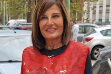 Fabiola Minoletti, da anni in prima linea per liberare i muri dalle scritte e per il decoro urbano