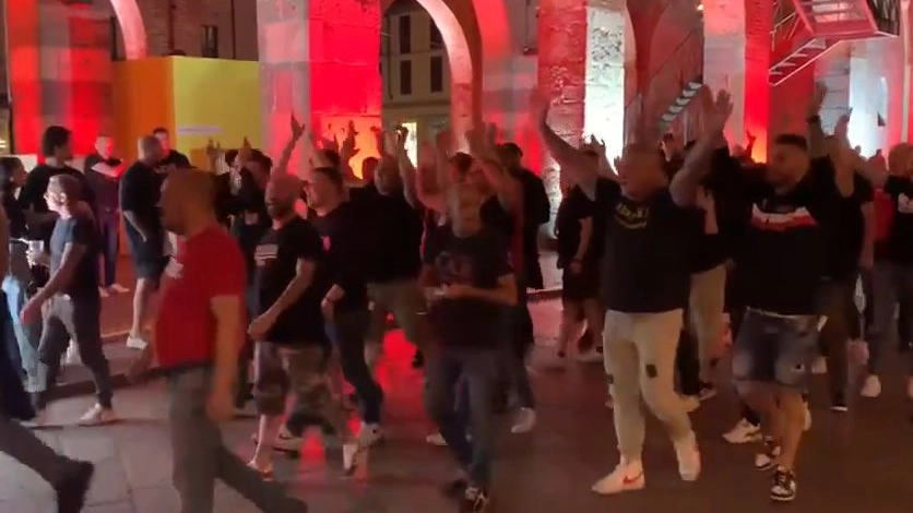 AC Monza, festa biancorossa all'Arengario