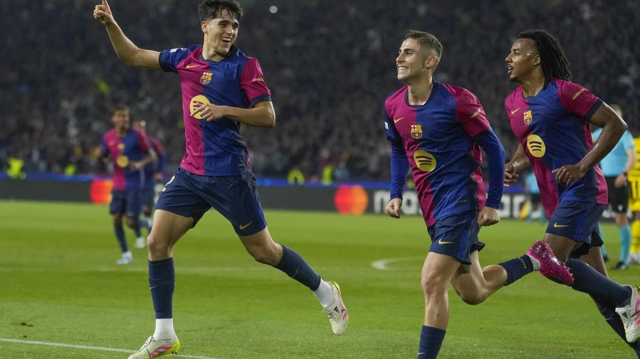 Inter e Barcellona si affrontano in Champions League, con l'Inter che punta sull'esperienza e il Barcellona sulla gioventù.