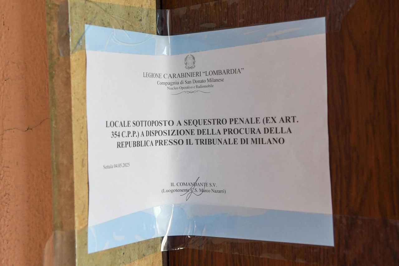 L'appartamento è stato posto sotto sequestro
