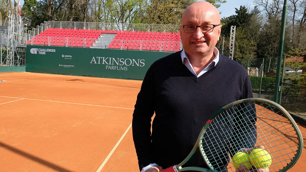 Giorgio Tarantola, ex arbitro internazionale, è il direttore del torneo ATP Challenger Atkinsons Monza Open 25