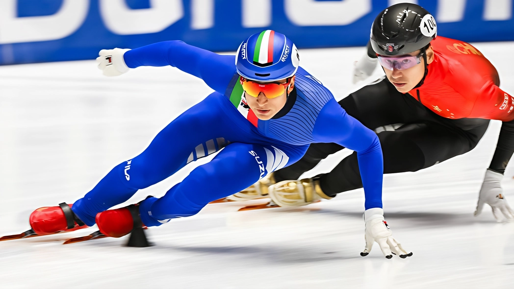 A sinistra una gara di short track La disciplina olimpica nel 2026 si svolgerà al Forum di Assago A sinistra una gara di short track La disciplina olimpica nel 2026 si svolgerà al Forum di Assago