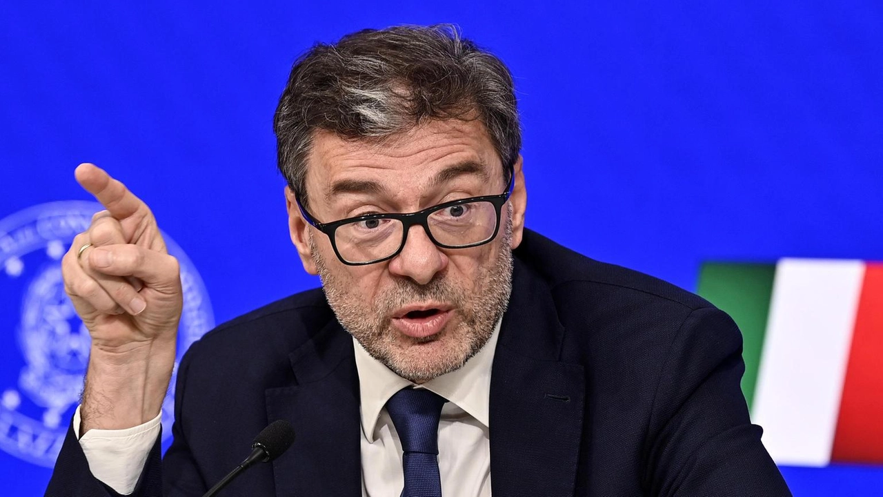 Il ministro dell'Economia Giancarlo Giorgetti Il ministro dell'Economia Giancarlo Giorgetti