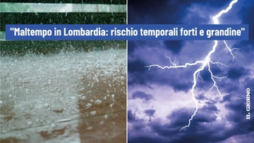 Temporali violenti, incubo grandine e ancora neve in Lombardia: le previsioni. Allerta meteo: pioggia forte su Milano