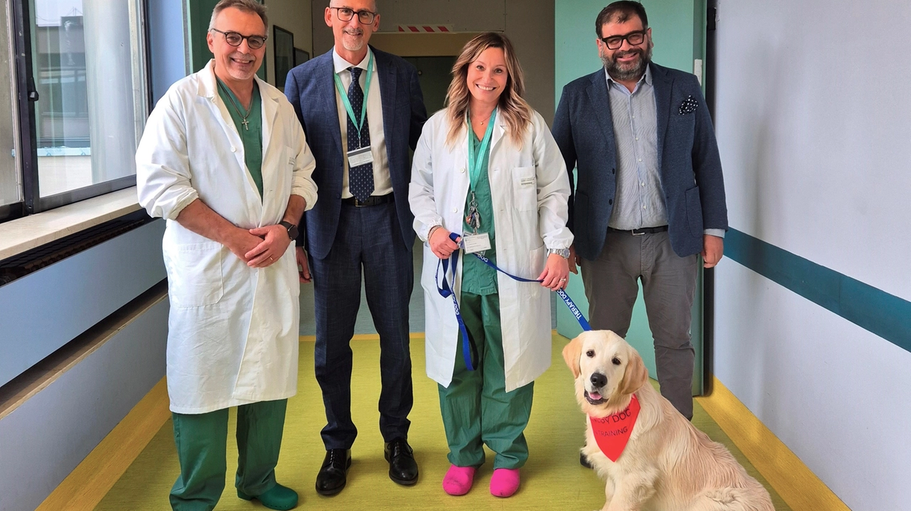 La presentazione del progetto Dog for Smile e il cucciolo Prince La presentazione del progetto Dog for Smile e il cucciolo Prince