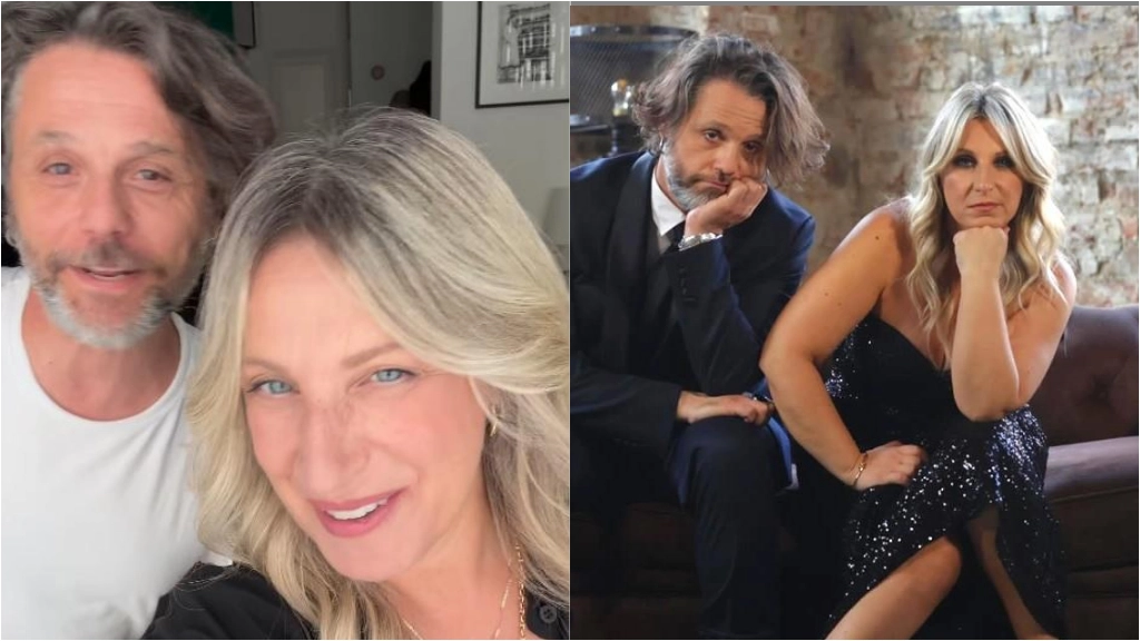 Angelo Pisani e Katia Follesa (Instagram @katiosla76) e i due attori insieme nel manifesto dello spettacolo "Ti posso spiegare" Angelo Pisani e Katia Follesa (Instagram @katiosla76) e i due attori insieme nel manifesto dello spettacolo "Ti posso spiegare"