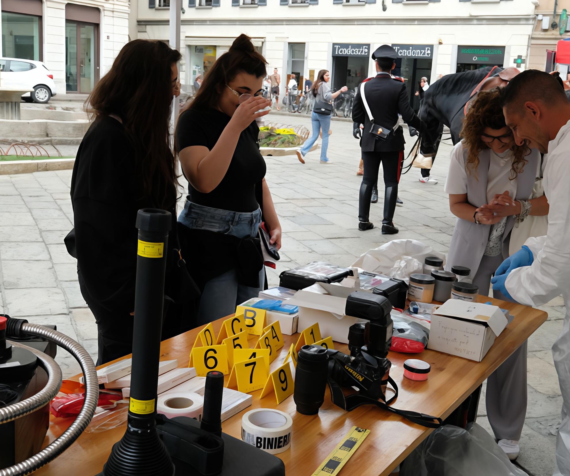 In piazza Duomo la cerimonia e una mostra In piazza Duomo la cerimonia e una mostra