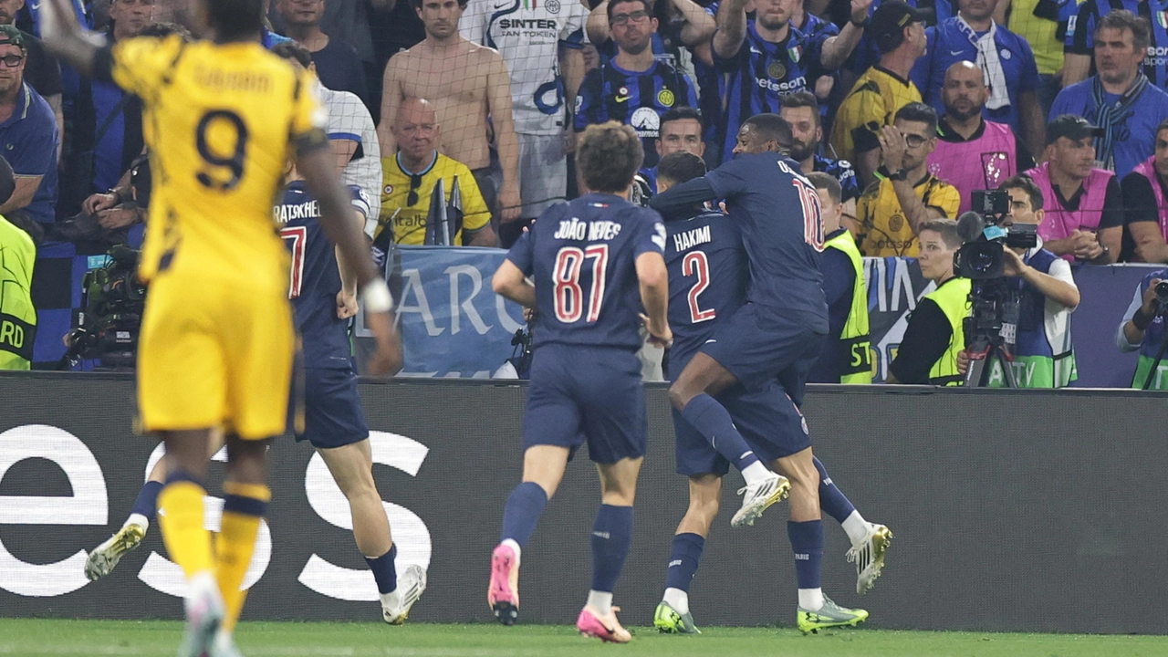 Psg-Inter 5-0, incubo nerazzurro. La Champions per la prima volta a Parigi