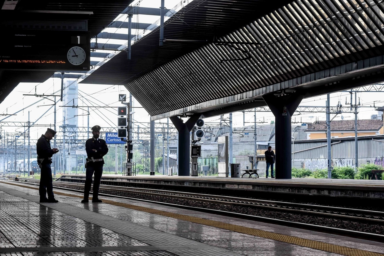 La stazione Certosa del Passante ferroviario milanese