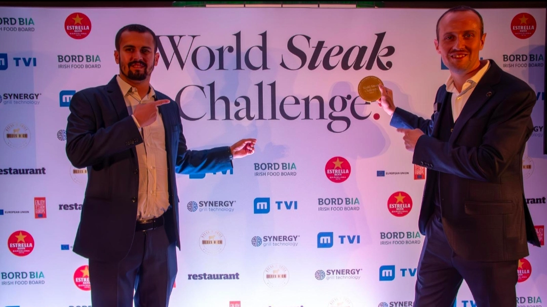 Alessandro e Vittorio Gaboardi al World Steak Challenge che si è tenuto a Londra Alessandro e Vittorio Gaboardi al World Steak Challenge che si è tenuto a Londra