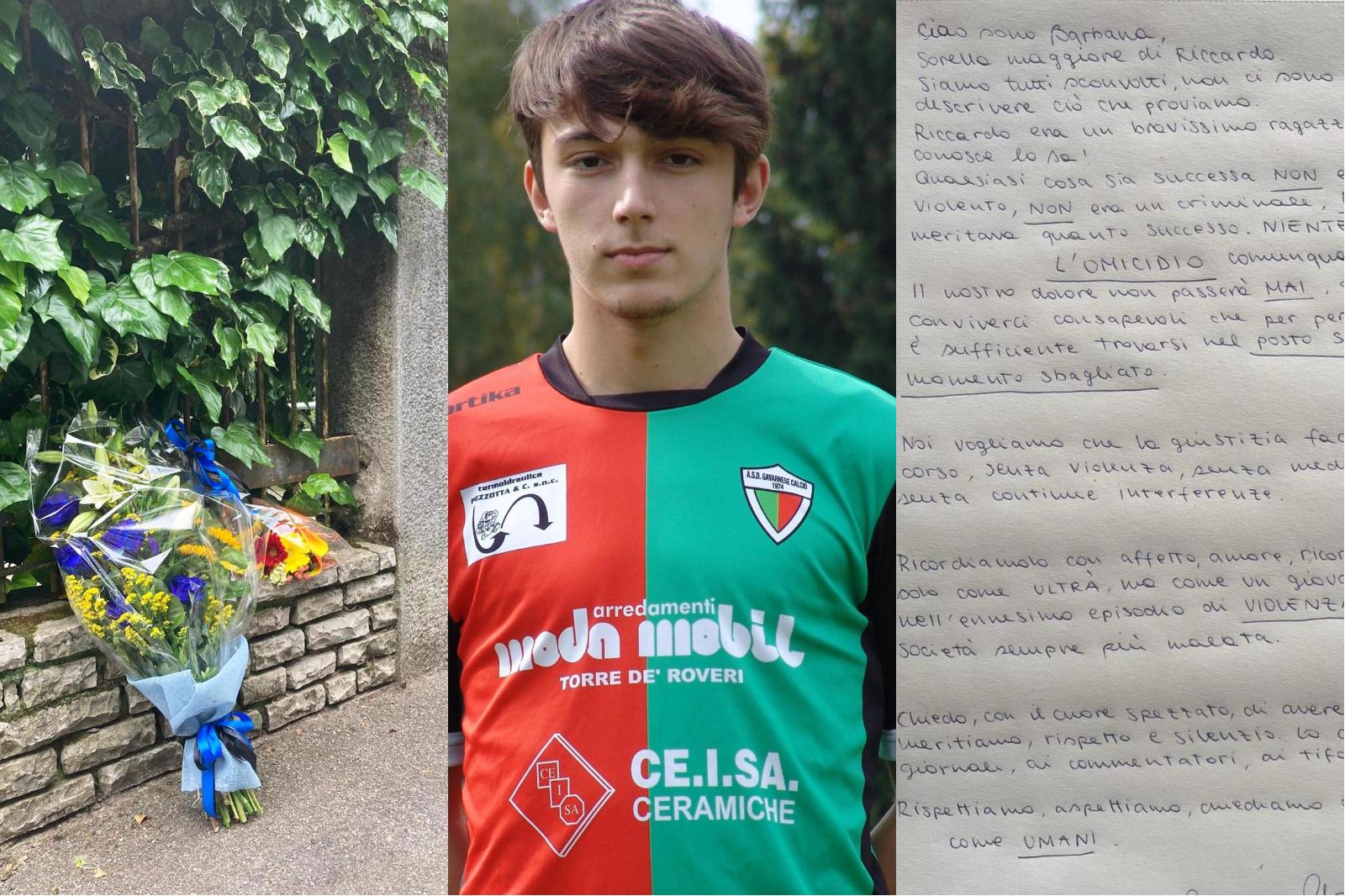 La sorella di Riccardo Claris: “Non ha alzato le mani contro nessuno. Ricky colpito alle spalle mentre tornava a casa. Ma quale scontro finito male” La sorella di Riccardo Claris: “Non ha alzato le mani contro nessuno. Ricky colpito alle spalle mentre tornava a casa. Ma quale scontro finito male”