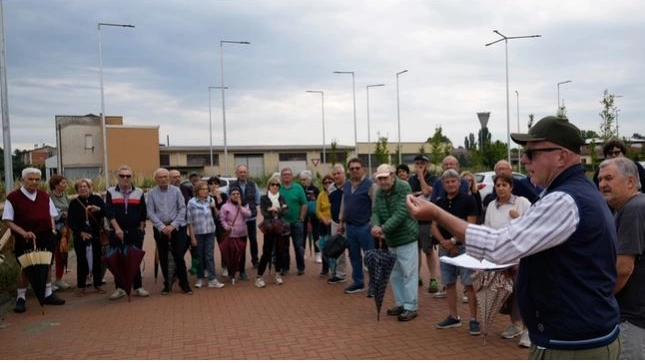 Una partecipata discussione al Villaggio San Biagio Una partecipata discussione al Villaggio San Biagio