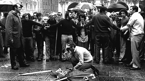 La strage di piazza della Loggia è stato un attentato terroristico di matrice neofascista compiuto il 28 maggio 1974 a Brescia, nella centrale piazza della Loggia