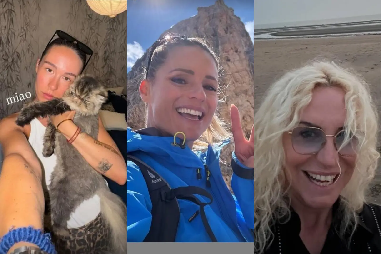 Vacanze agli sgoccioli (pure per i vip): ultimi bagni di sole, foto al tramonto e c Vacanze agli sgoccioli (pure per i vip): ultimi bagni di sole, foto al tramonto e c