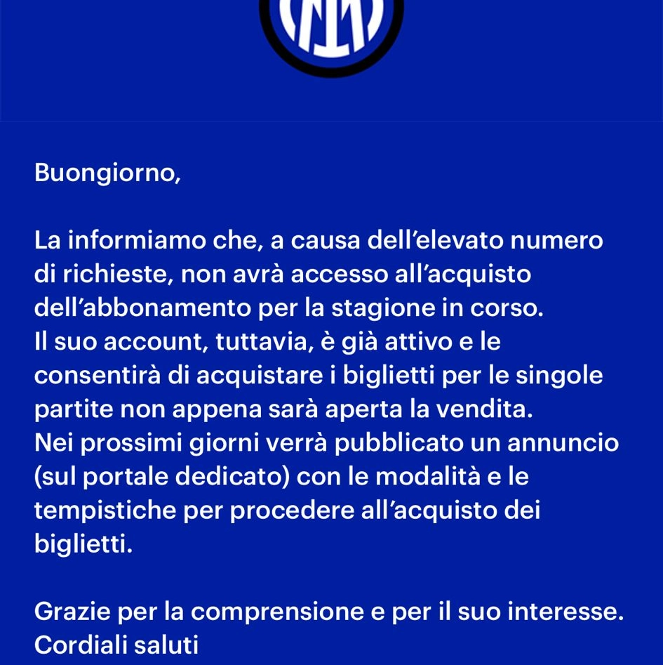 La comunicazione ricevuta da Di Lella ma anche da Savini
