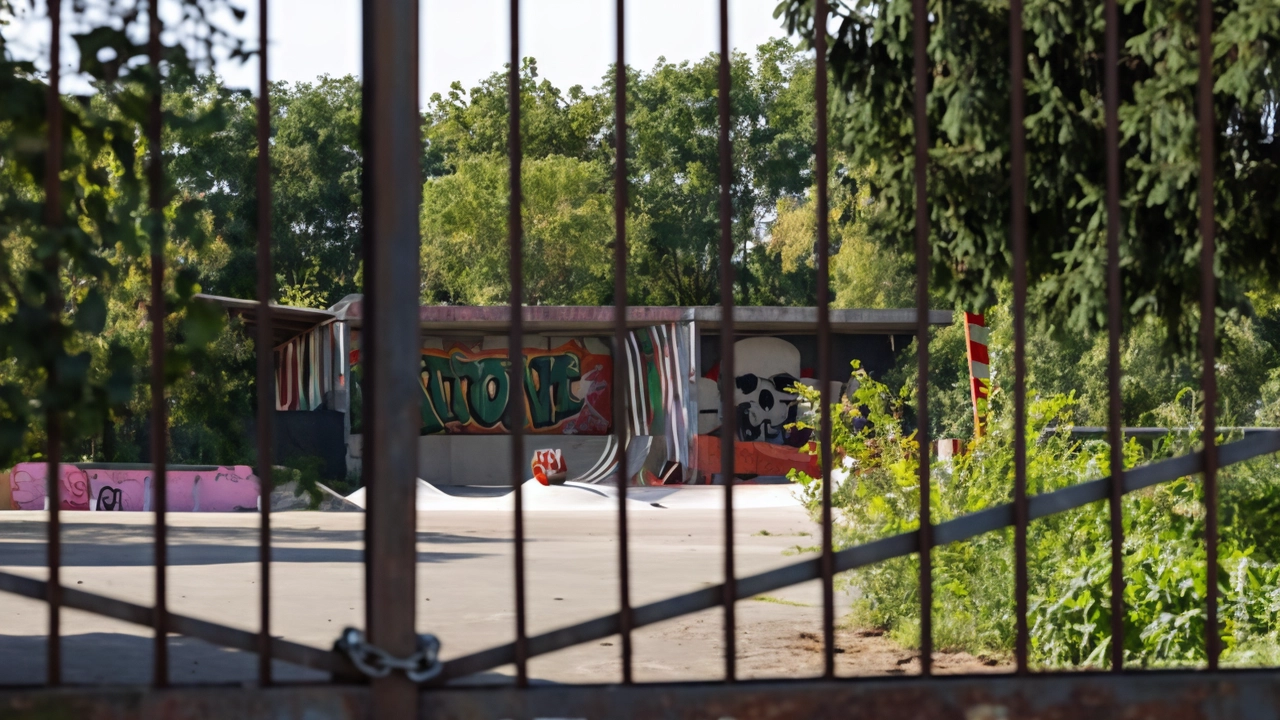 L’ingresso del centro sociale Fornace di Rho, ex deposito Eni occupato dal 2018