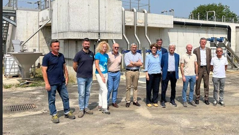 Vertici di SAL e politici locali hanno preso parte al sopralluogo all’impianto Vertici di SAL e politici locali hanno preso parte al sopralluogo all’impianto