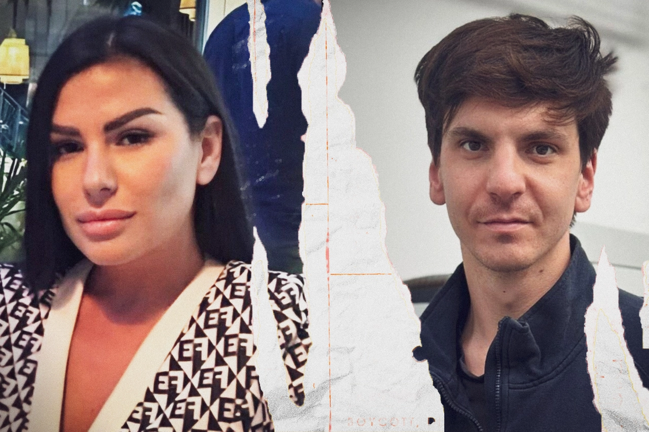 Vasilica Potincu e l'uomo sospettato del suo omicidio Andrea Mostoni