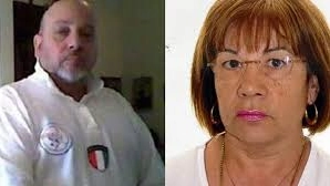 L'omicida Sergio Domenichini e la vittima Carmela Fabozzi