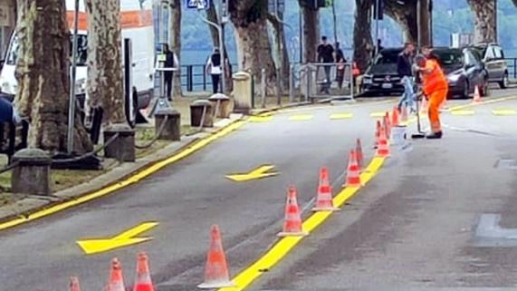 I lavori sul lungolago di Lecco procedono secondo i programmi I lavori sul lungolago di Lecco procedono secondo i programmi