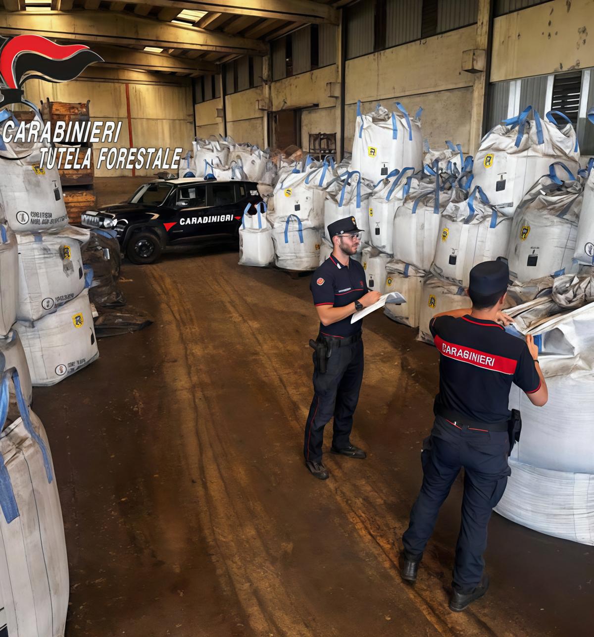 Le big bags di rifiuti speciali non trattati